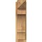 Ekena Millwork Balboa Arts & Crafts Rough Sawn Outlooker, Western Red Cedar, 8"W x 18"D x 30"H OUT08X18X30BOA03RWR - alternate 2